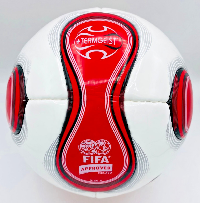Teamgeist Official Match Ball 2006 FIFA World Cup Berlin Red Soccer Ball Size 5