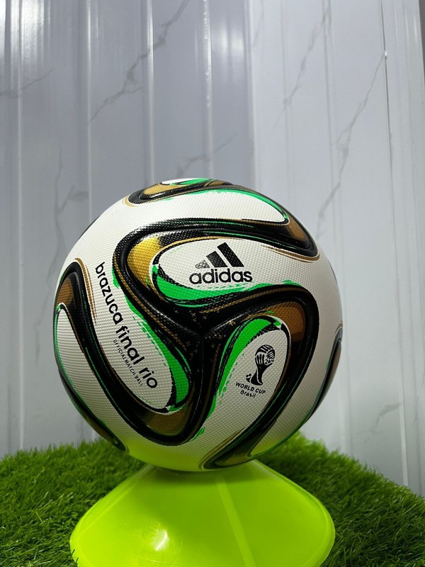Brazuca Final Rio 2014 FIFA World Cup Brazil Official Soccer Size 5 Match Ball gallery