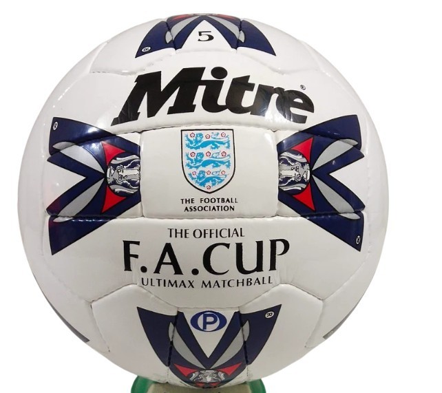 Mitre Ultimax FA Cup Official Match Ball Soccer Football Size 5