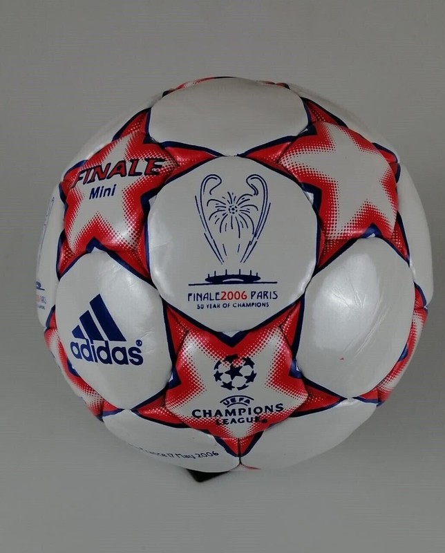 Mini 2 Pcs Set | Athens Final 2007 / Finale 2006 Paris | Mini Soccerball gallery