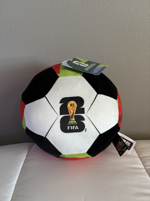 FIFA World Cup 2026 Plushy Soccer Ball – New w/ tags