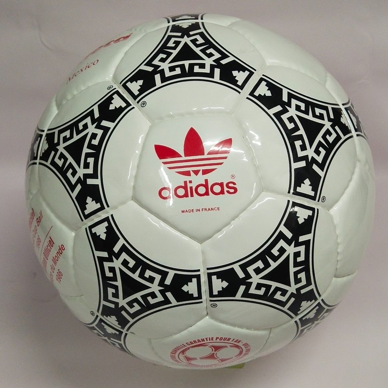 Adidas Azteca Mexico Red FIFA World Cup 1986 Official Match Soccer Ball Size 5 gallery