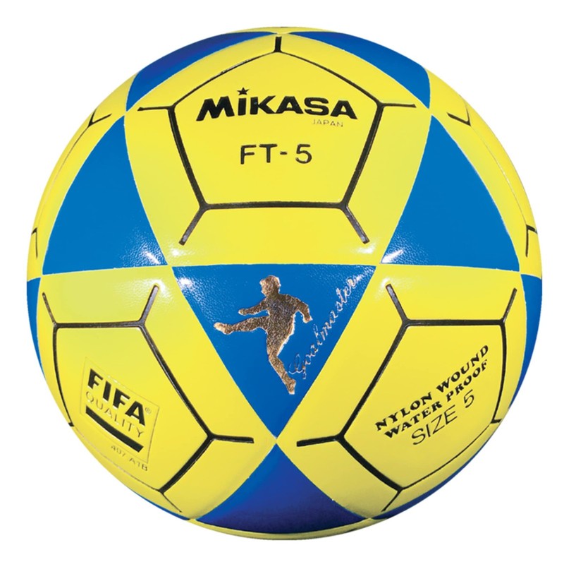 Mikasa Size 5 Waterproof Soccer Ball Durable Nylon Hyde Cover Outdoor Game Ball
