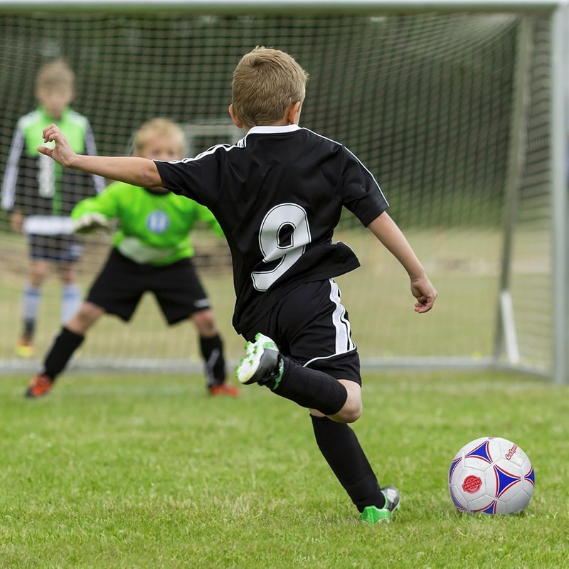 Multicolor Premier Soccer Ball - Size 5 - Perfect for Training & Games with Pump gallery