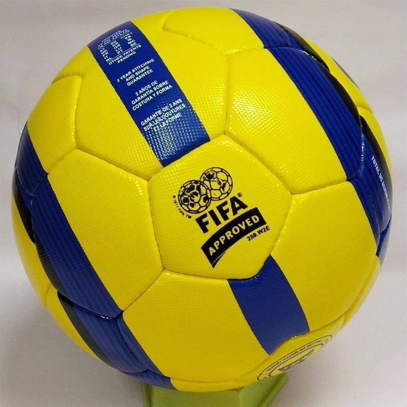 Nike Football T90 Premier League Match Soccer Ball Size 5 FootBall Yellow & Blue gallery