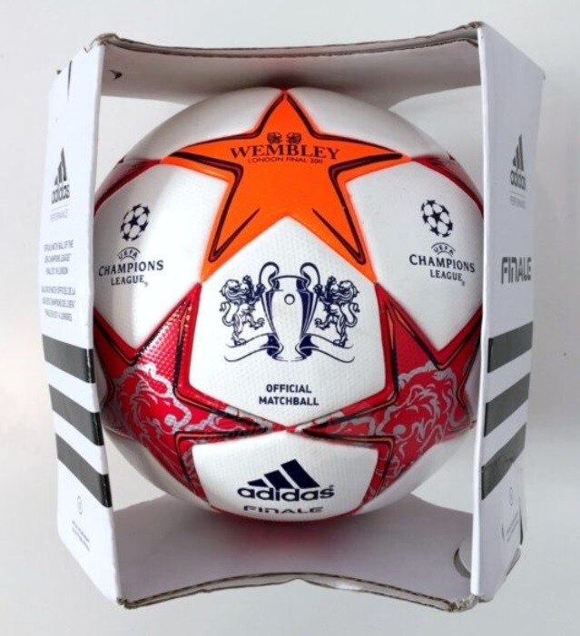 Soccer Adidas Match Ball Final Wembley 2011 OMB Champions League Match Ball Original Box