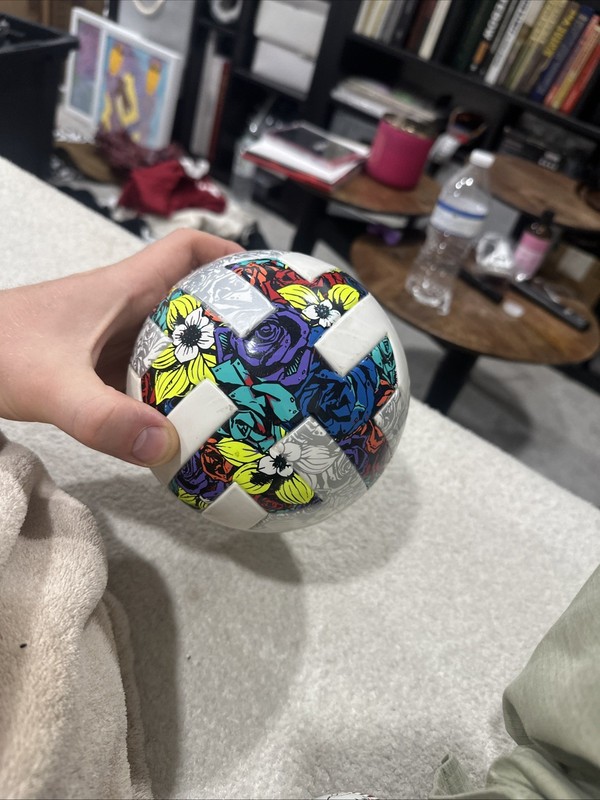 Adidas MLS Mini Match Ball Replica Size 1 Soccer Ball White H57824 Minnesota Lea gallery
