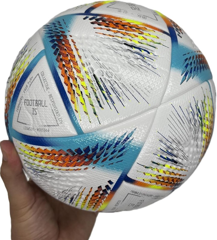 Official Size 5 Match Soccer Ball - Professional European League Grade Leather gallery
