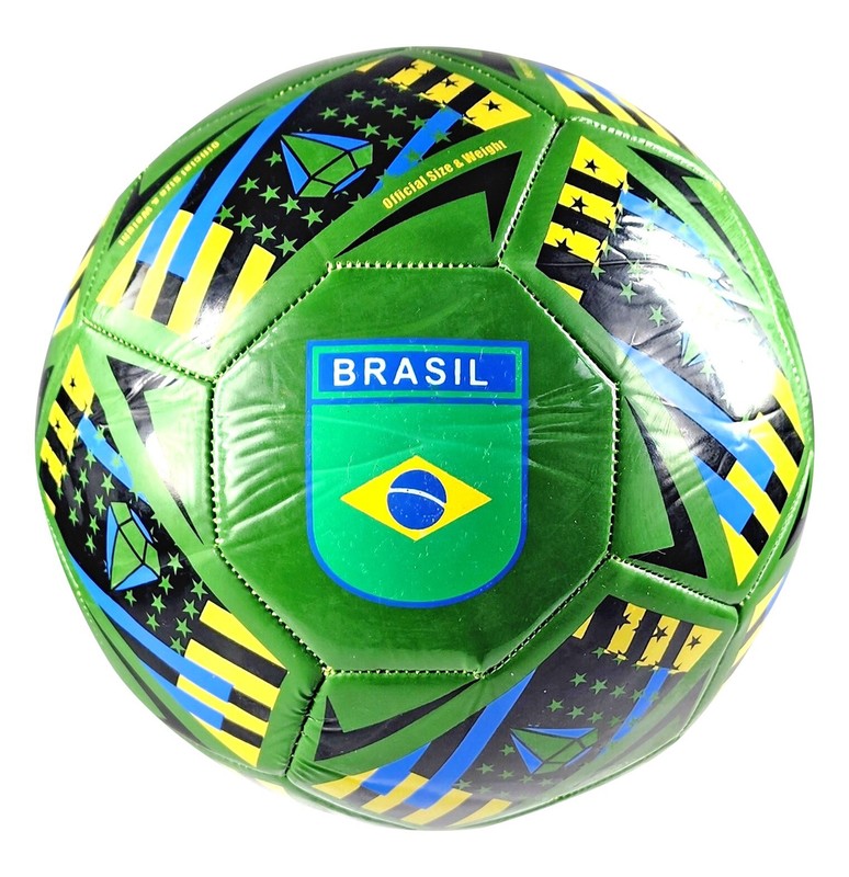 Spedster Match Training Soccer Ball Top Size 5 Green Top Quality Brazil