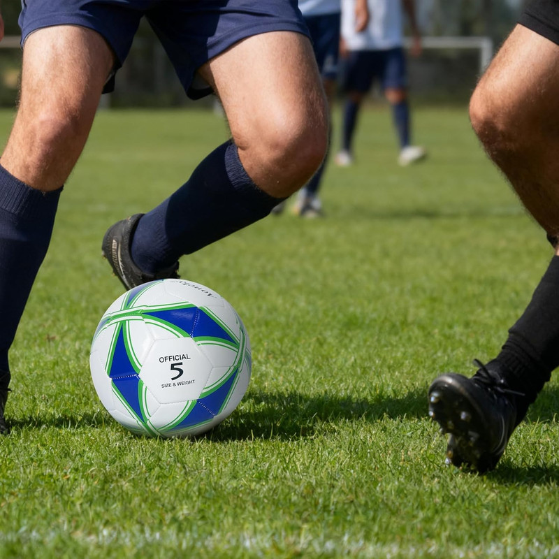 Adult Size 5 Traditional Soccer Ball - Ships Deflated, Pump Included gallery
