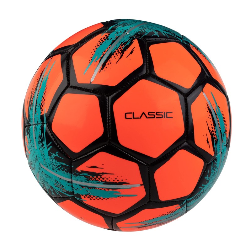 Select Classic V21 Soccer Ball, Orange, Size 3