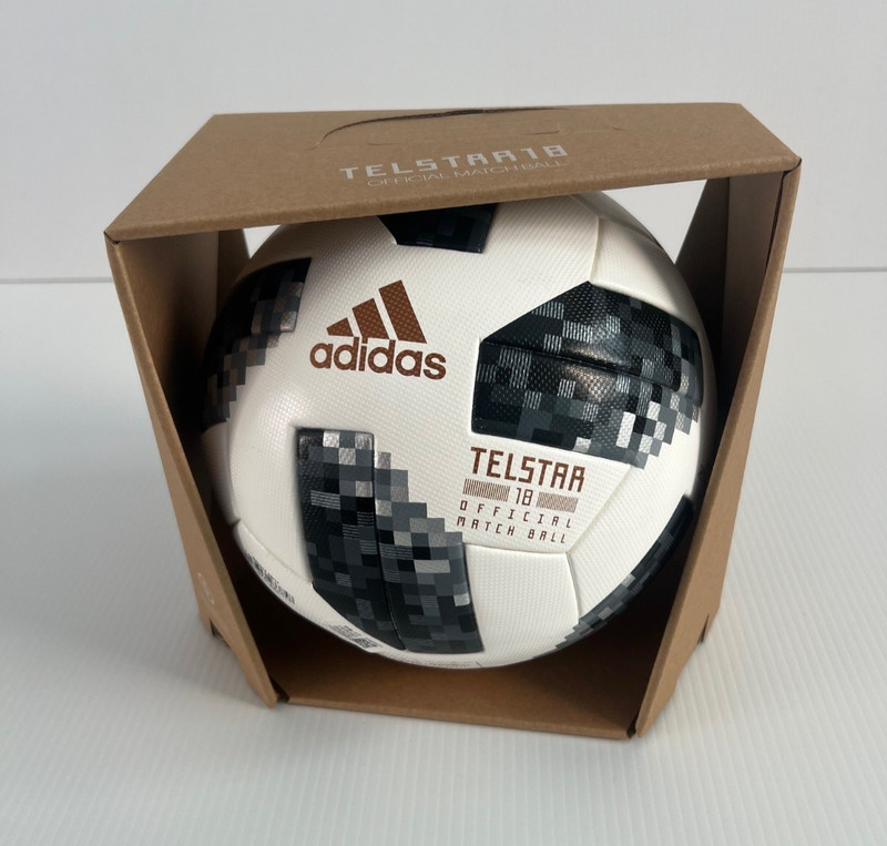 ADIDAS TELSTAR 18 2018 RUSSIA FIFA WORLD CUP MATCH BALL NEW SIZE 5