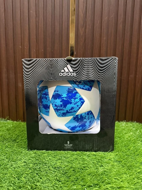 Adidas UCL 2018-19 Blue Star Match Soccer Ball Size 5 Football w/ Box USA