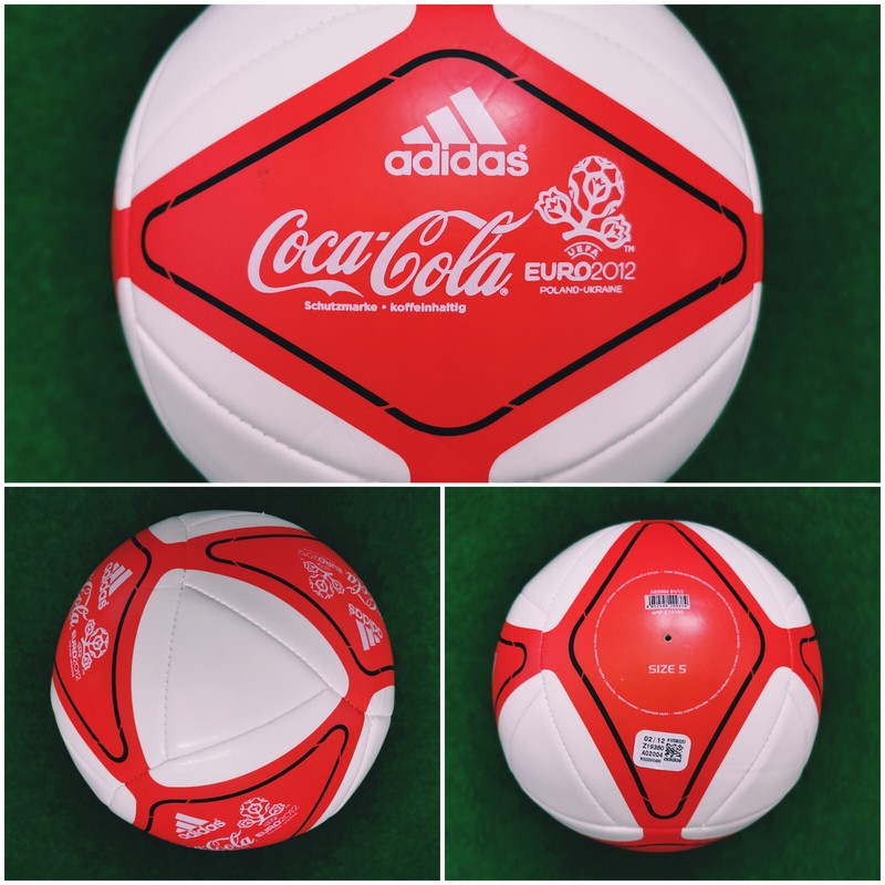 Soccer Adidas Euro 2012 Special Edition Coca-Cola I Glider [Size 5]