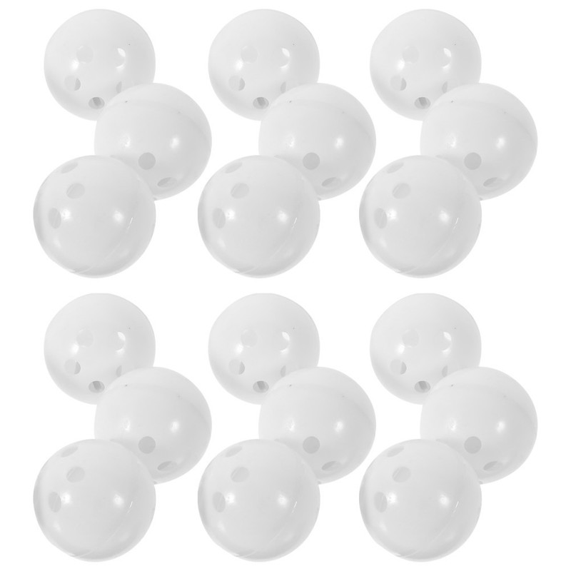 20 Pcs Small for Games Golf Practice Equipment Hollow Training gallery