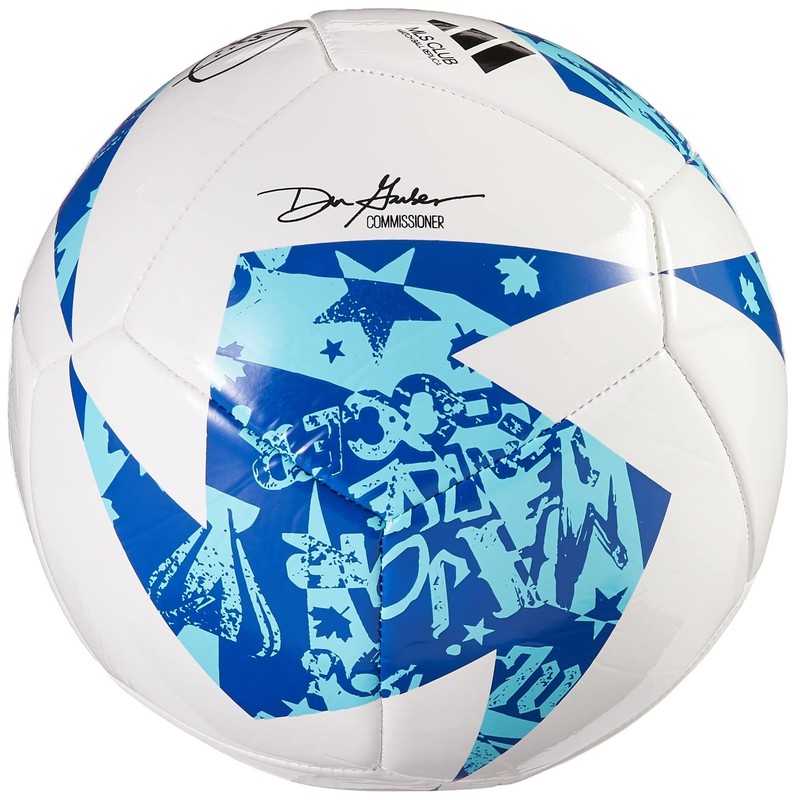 Adidas Soccer Ball Soft Durable Machine Stitched Recreation Ball Blue White 8…