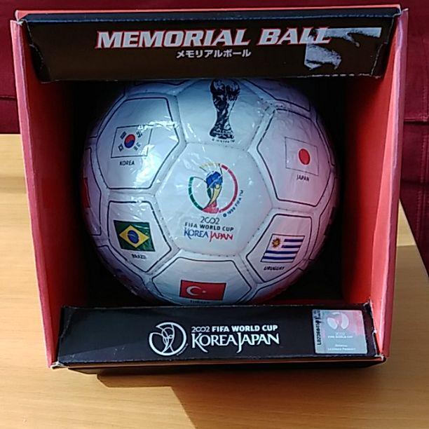 FIFA Japan Korea World Cup 2002 Memorial Soccer Ball Diameter 15cm Used