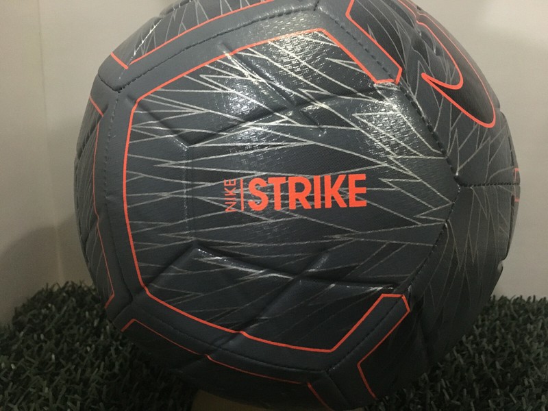 Nike Strike Soccer Ball Size- 5 / Armory/Blue/Black / SC3911 490