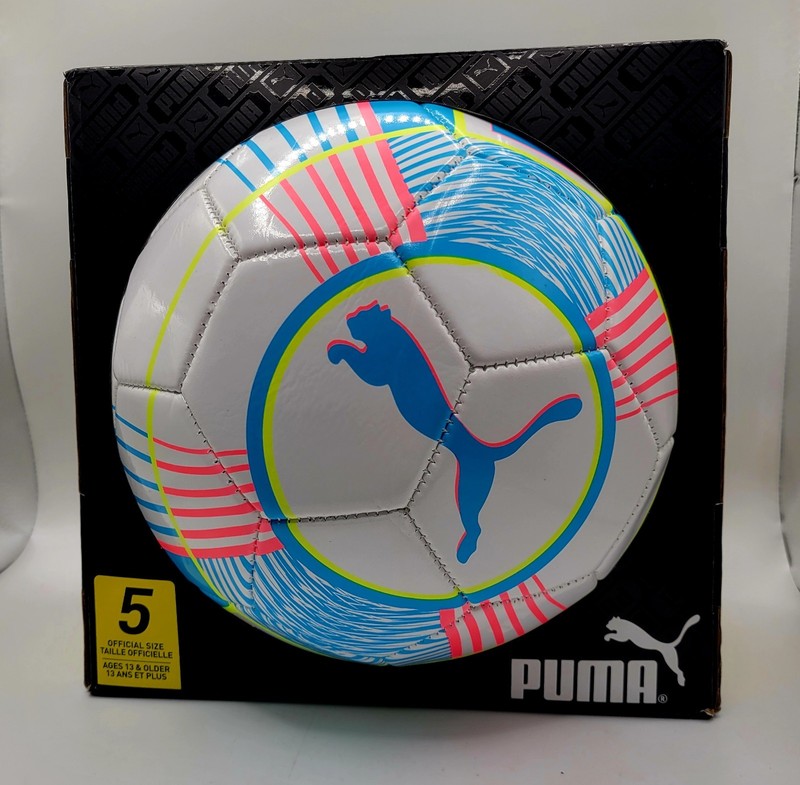 Beautiful Puma Official FIFA Soccer Match Ball Size 5. Bright NEON Colors!