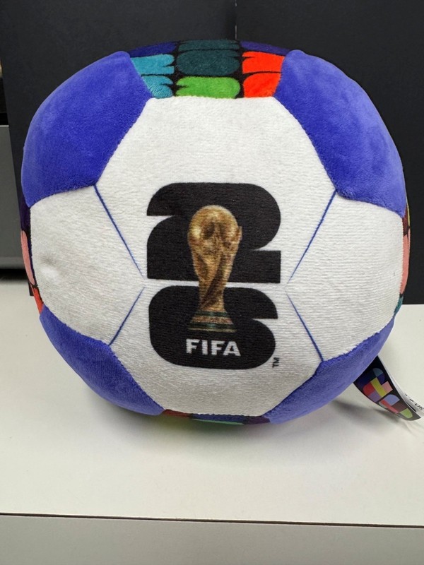Jazwares FIFA World Cup 2026 USA 9-Inch Plush Soccer Ball licensed