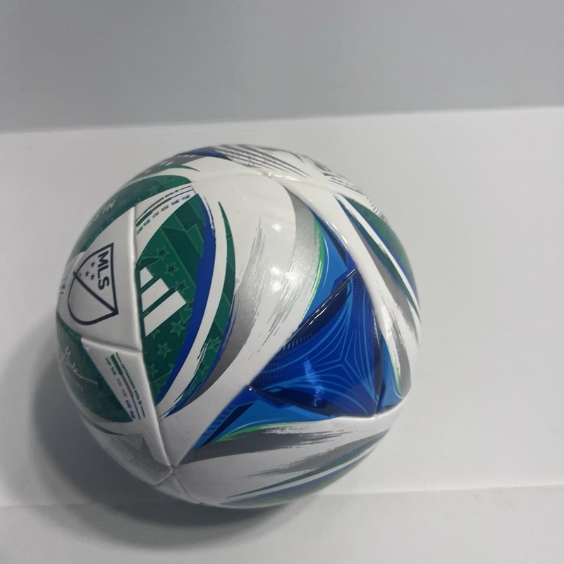 MLS Mini Soccer Ball Official Match Replica Size 1 Green White Blue gallery