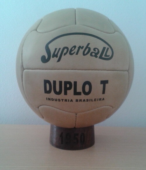 OFFICIAL MATCH BALL 1950 WORLD CUP BRAZIL. SUPER DUPLO T PRE ADIDAS