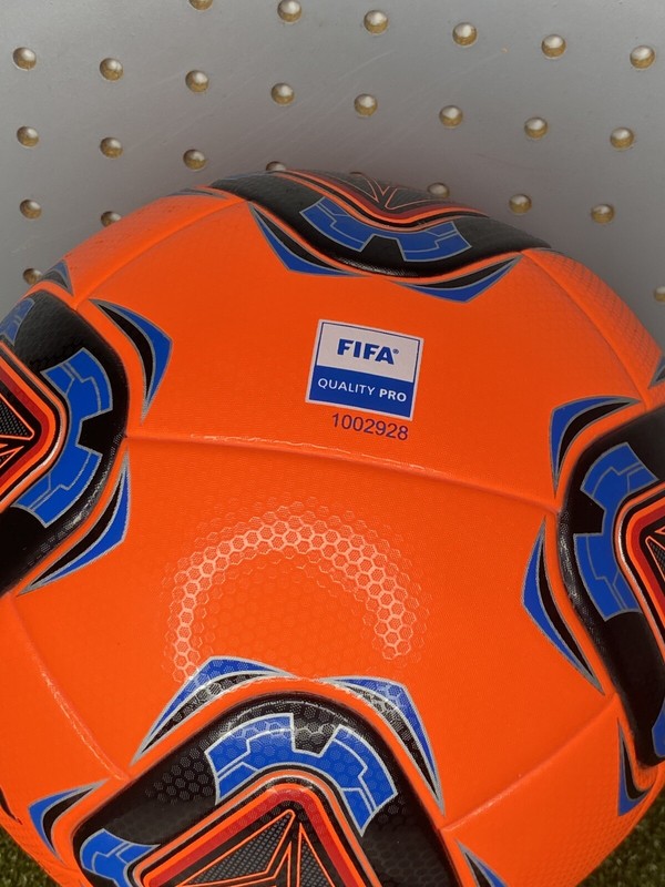 Wilson NCAA Soccer Official Match Ball Forte Fybrid II Black Orange Blue Rare gallery