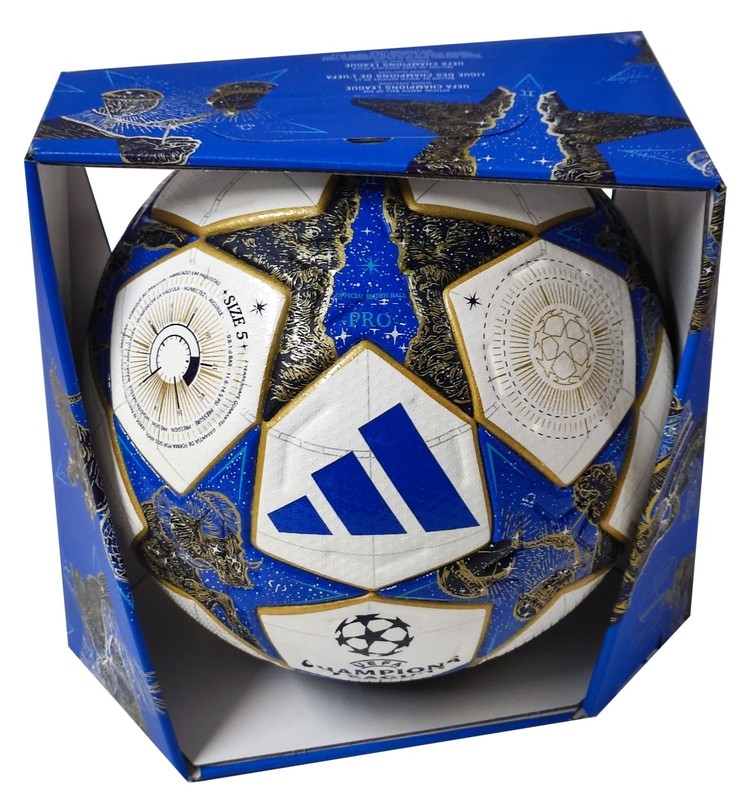 Genuine Adidas UCL PRO PROFESSIONAL Match Ball UEFA Champions League 2025/26 + Box
