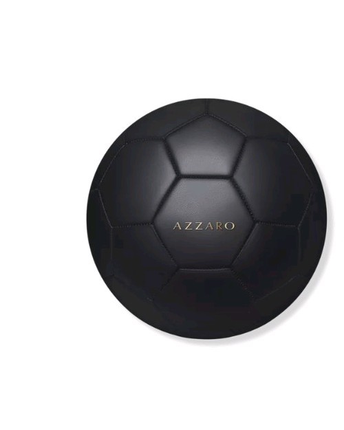Men’s Azzaro Limited Edition World Cup Black Soccer Ball With Pump New