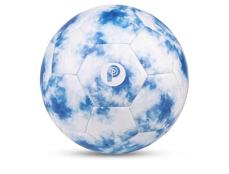 Size 4 Soccer Ball With Air Pump For Kids 6-12 Outdoor Training Blue