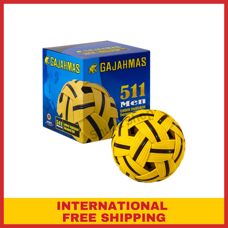 SEPAK TAKRAW 511 Rattan Volleyball Sport Ball Asian Competition Thailand Game