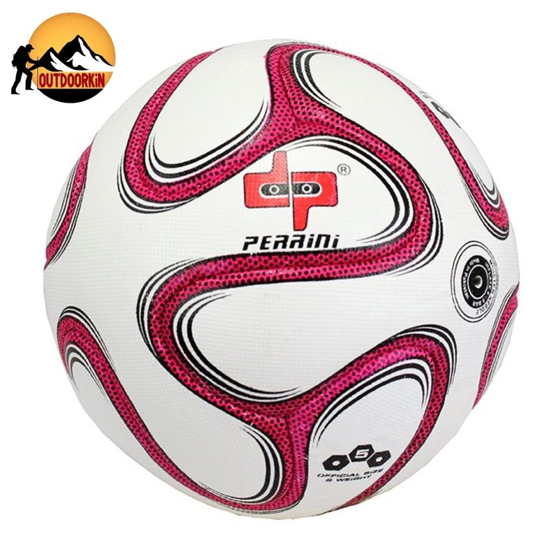 Perrini Match Brazuca Soccer Ball Training Football Pink Official Size 5